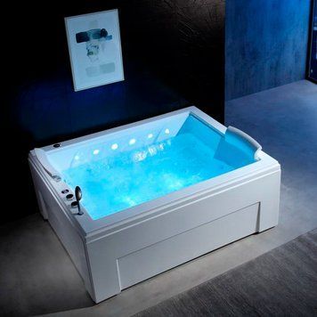Гідромасажна ванна Golston G-U262P пристінна, 1850х1500х710 мм GU262001 фото