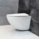Унитаз DUSEL SENTIA подвесной DWHT10201630R с сиденьем Soft Close дюропласт 816301 фото 4