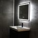Дзеркало DUSEL LED DE-M0061S1 Black 120смх75см сенсорне включення + підігрів+ годинник/темп 600613 фото 5