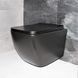 Унитаз подвесной DUSEL CUBIS Black Matt DWHT10201030RВ с сиденьем Slim Soft-Close 810302 фото 9