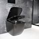 Унитаз подвесной DUSEL CUBIS Black Matt DWHT10201030RВ с сиденьем Slim Soft-Close 810302 фото 5