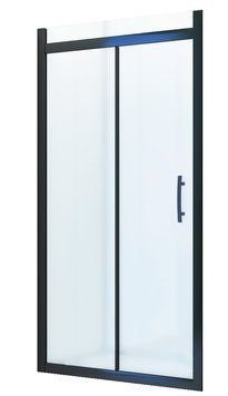 Душеві двері в нішу Shower Icon 120x200см розсувні двері душові матове загартоване скло 6мм ICN-782 фото