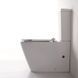Унитаз-компакт DUSEL AREZ DTPT10210230R с бачком и сиденьем Soft Close дюропласт 910231 фото 2