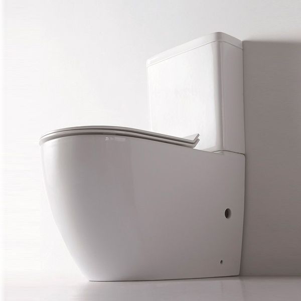 Унитаз-компакт DUSEL ARTI DTPT10210430R с бачком и сиденьем Soft Close дюропласт 910431 фото