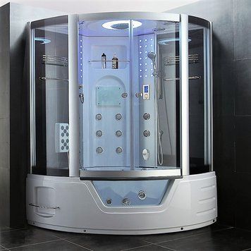 Гідромасажний бокс GOLSTON G-U2212 з парогенератором 1450*1450*2230 GU221201 фото