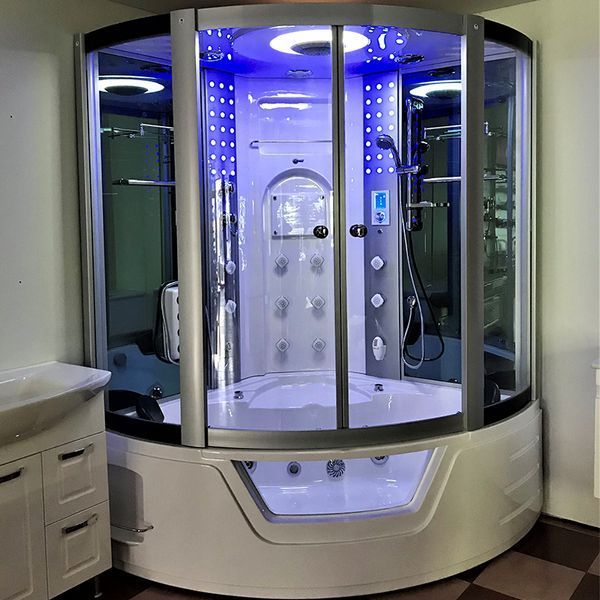 Гідромасажний бокс GOLSTON G-U2212 з парогенератором 1450*1450*2230 GU221201 фото
