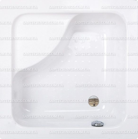 Душевая кабина Shower saturn 90х90х205 см квадратная на глубоком поддоне матовое стекло 6 мм раздвижные двери STN-1019-6 matt фото