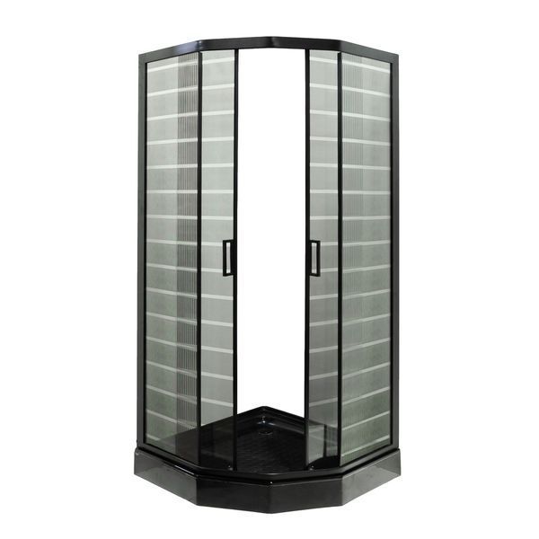 Душевая кабина Insana Ida Black P 92/5 B LN 90х90х205 низкий поддон ( А0048480 ) А0048480 фото
