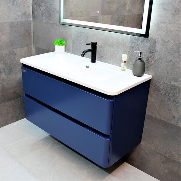 Тумба з раковиною REXON Camelia RX195NB/100 Navy Blue 19510N фото