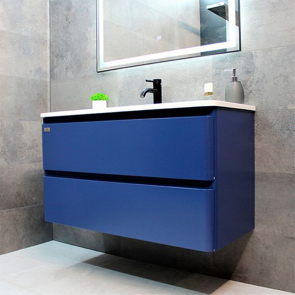 Тумба з раковиною REXON Camelia RX195NB/100 Navy Blue 19510N фото