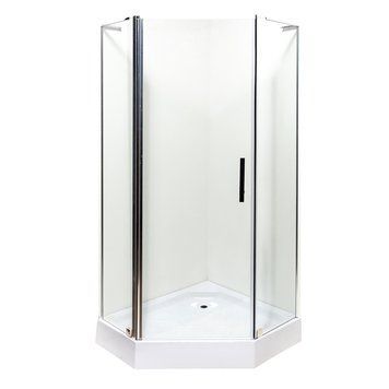 Душова кабіна INSANA Ethna Clear P91 з розмірами 90x90x200 і мілким піддоном ( А0046232 ) А0046232 фото