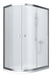 Душова кабіна Shower Saturn 120х80х190 см R/L без піддону асиметрична  матове скло 5 мм STN-062 R фото 1
