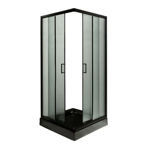 Душевая кабина Insana LAMIJA black 90х90х205 мелкий поддон ( А0048476 ) А0048476 фото