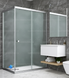 Душевая кабина Shower Saturn 120x90x190 см без поддона прямоугольная раздвижная дверь матовое стекло 5 мм STN-412 фото 5