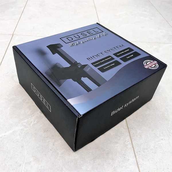 Набор для гигиенического душа со смесителем DUSEL GANI Black 233989001 фото