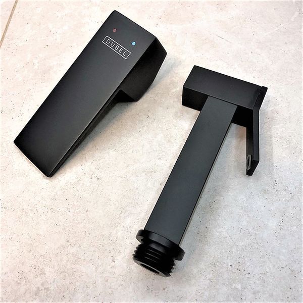 Набор для гигиенического душа со смесителем DUSEL GANI Black 233989001 фото